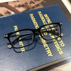 Chrome Hearts Black Eyeglasses